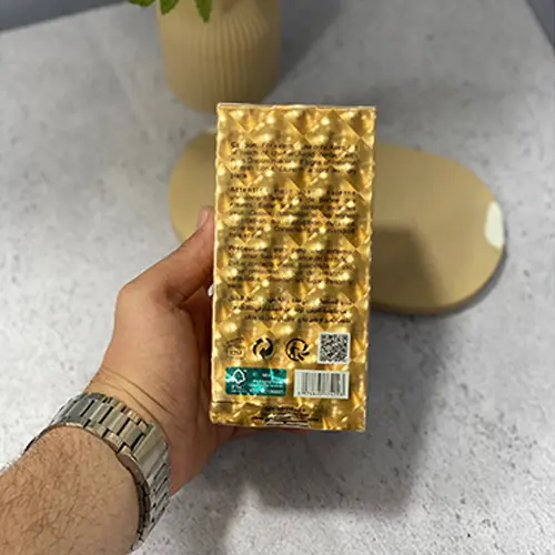 ضد آفتاب و پرایمر طرح شیگلم طلایی مدل Sun Isolation Screen حجم 30 میل اورجینال