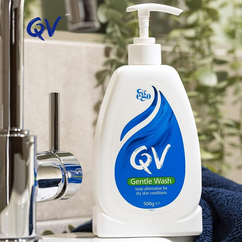 شوینده پوست خشک و حساس جنتل واش کیووی Gentle Wash اورجینال