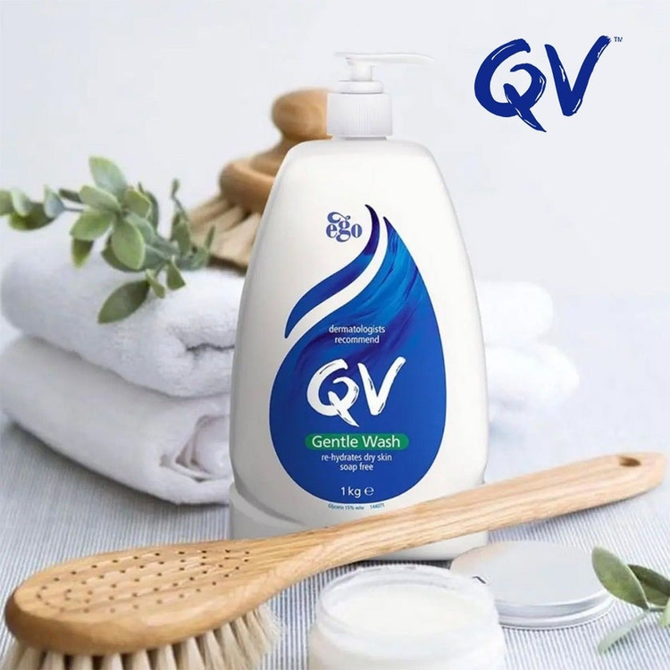 شوینده پوست خشک و حساس جنتل واش کیووی Gentle Wash اورجینال