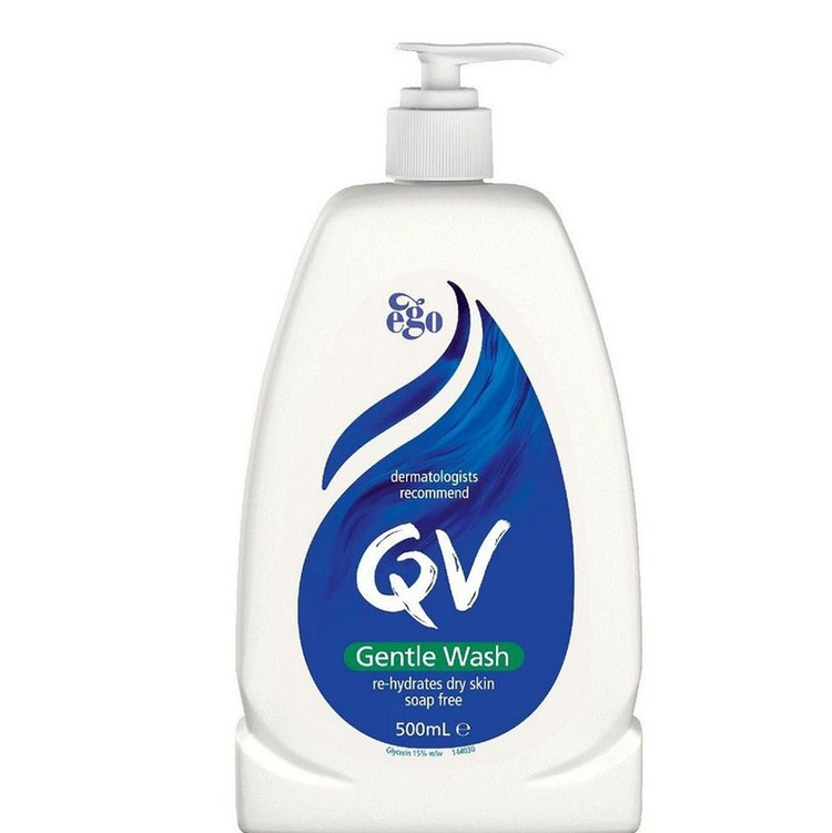 شوینده پوست خشک و حساس جنتل واش کیووی Gentle Wash اورجینال
