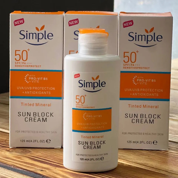 ضد آفتاب مینرال سیمپل مدل Tinted Mineral SPF50 اورجینال