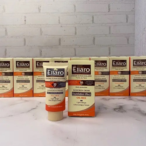 کرم ضد آفتاب الارو رنگی فاقد چربی SPF30